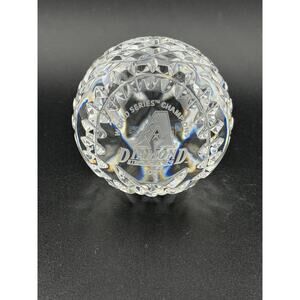 Waterford Crystal 2001 Arizona Diamondbacks World Series Champions Baseball #327
